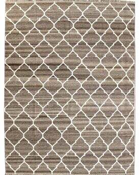 Moorish 9 by 12 Hand Rug