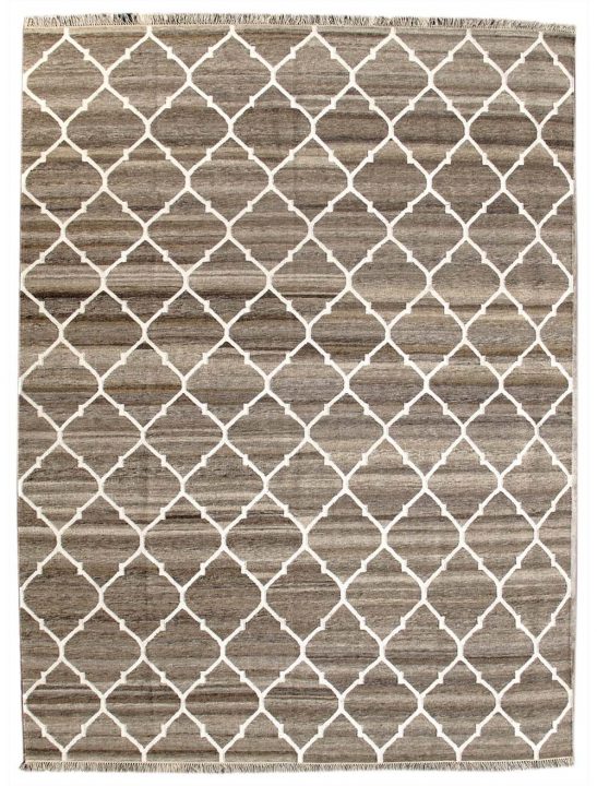 Moorish 9 by 12 Hand Rug