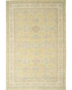 11' 9" by 18' Pakistan Wool with Silk Area Rug