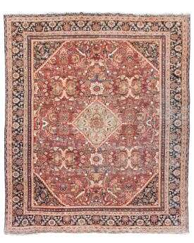 10 by 12 antique rug vintage persian iran rug