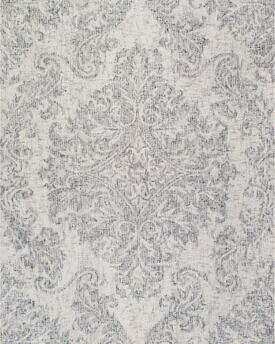 Tuscany TU-88 Silver Hand Tufted Area Rug Affordable Carpet