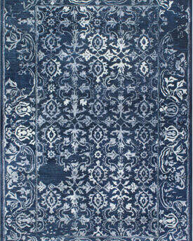 Venice VE-298 Navy hand tufted area rug affordable