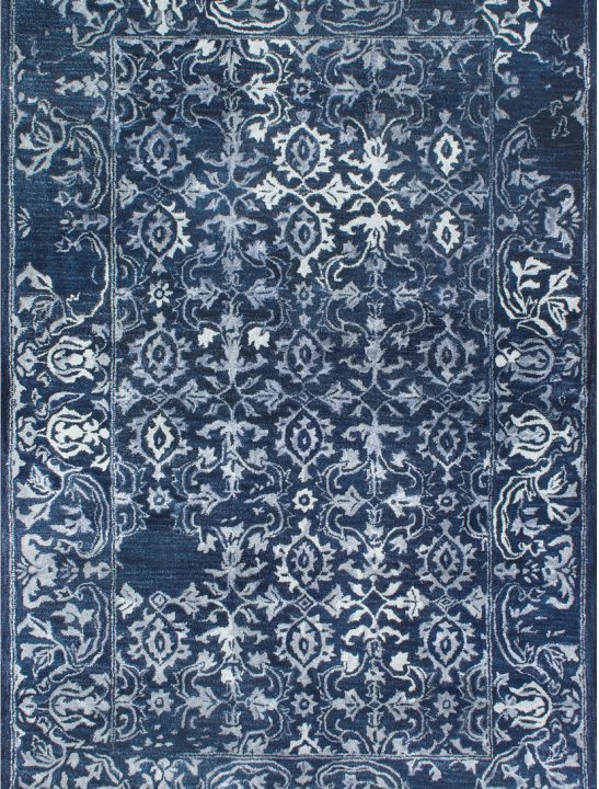 Venice VE-298 Navy hand tufted area rug affordable